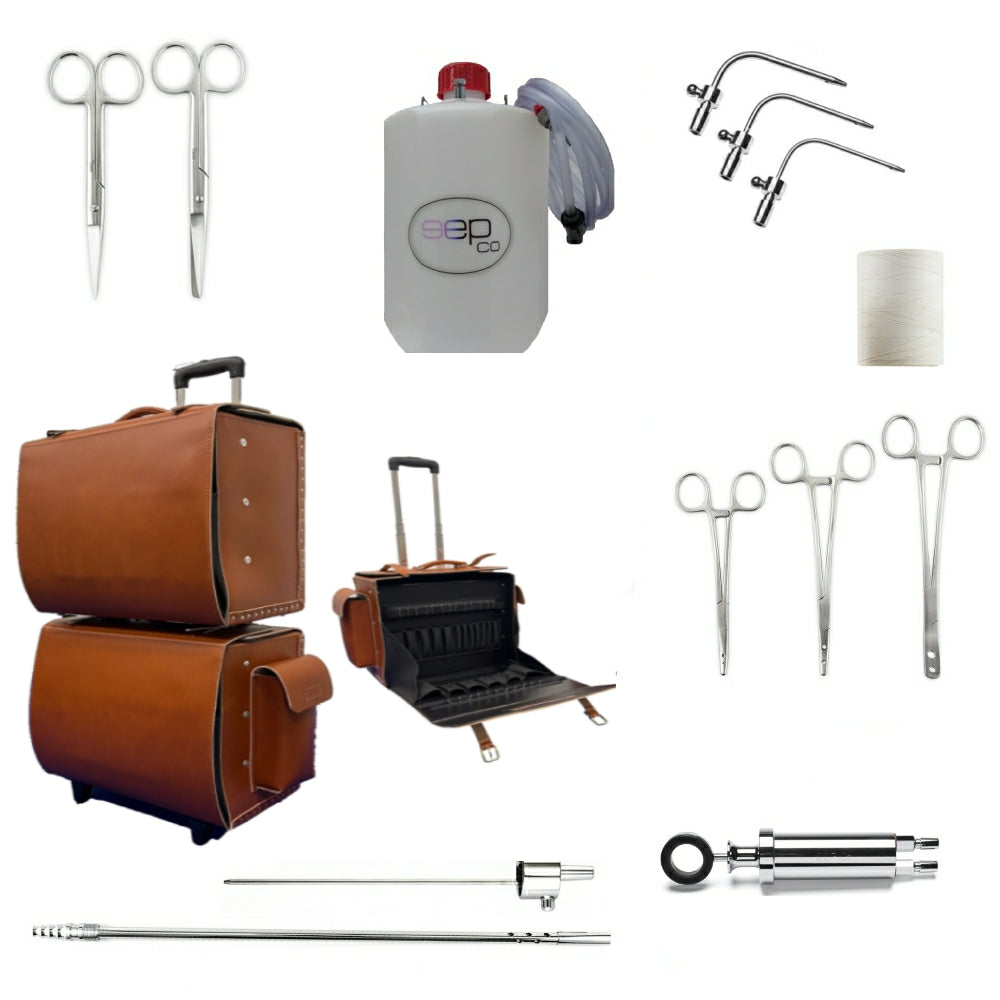 Starter Kit Embalming with Handpumps (Guaranteed Instruments) Camel Ca ...