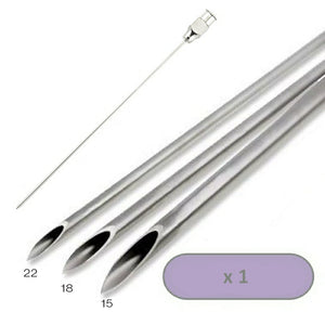 Hypodermic Needle 15g x (6") 15cm each